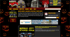 Desktop Screenshot of northdakotahauntedhouses.com