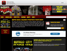 Tablet Screenshot of northdakotahauntedhouses.com